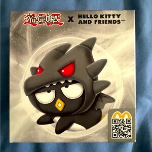 Yu Gi Oh X Hello Kitty, Badtz-Maru in Red Eyes Black Dragon Costume